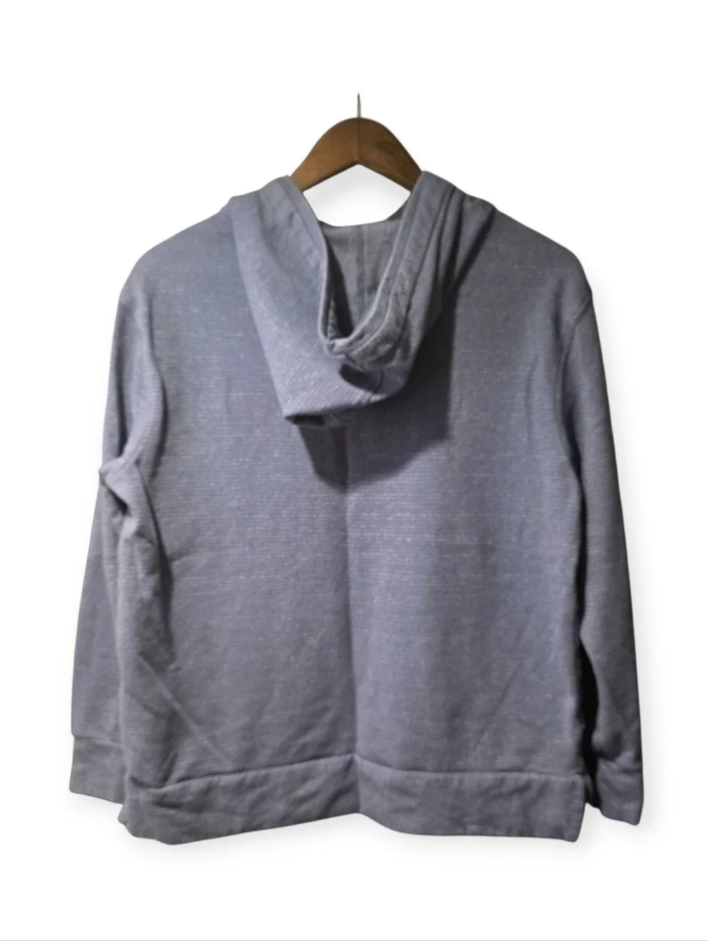 Champion Elite French Terry Pullover Hoodie Women's Large Blue Cowl Neck - Picture 4 of 5
